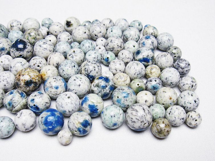 K2ストーン アズライト イン グラナイト さざれ 8mm [t166-2147] 3枚目