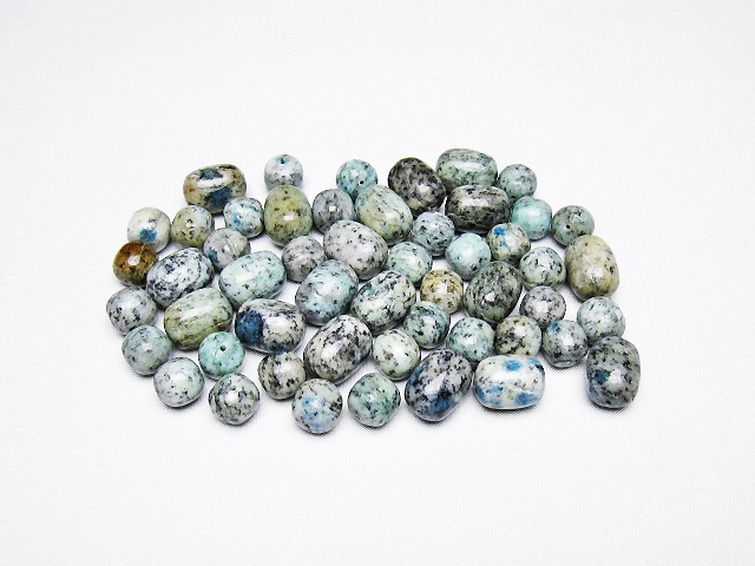 K2ストーン アズライト イン グラナイト さざれ 12mm [t166-2156] 1枚目