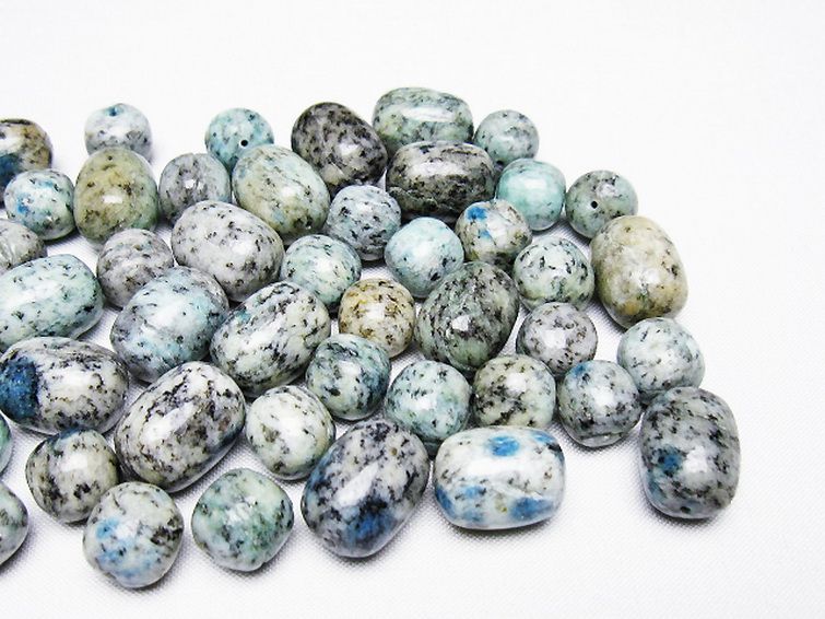 K2ストーン アズライト イン グラナイト さざれ 12mm [t166-2156] 3枚目