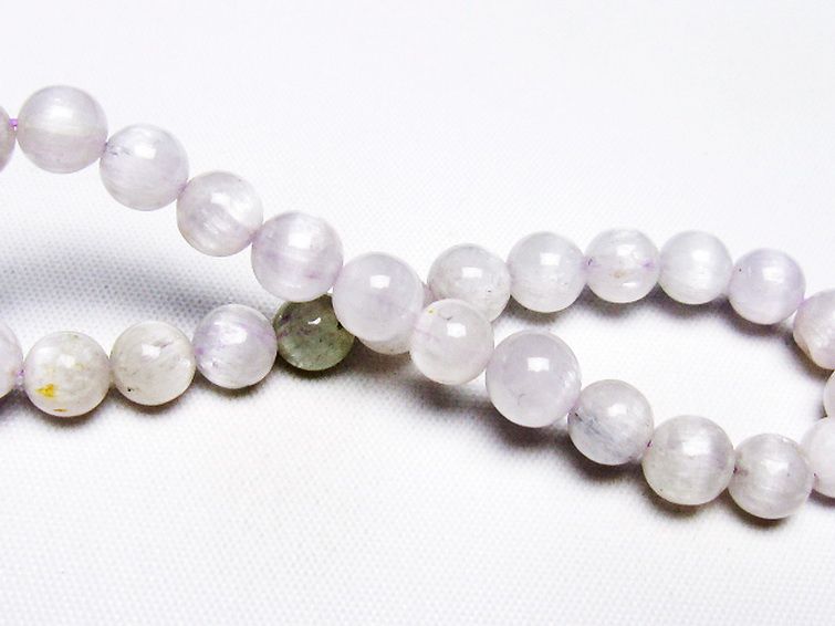 クンツァイトブレスレット 6mm [t17-6775] 2枚目