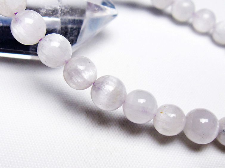 クンツァイトブレスレット 6mm [t17-6775] 3枚目