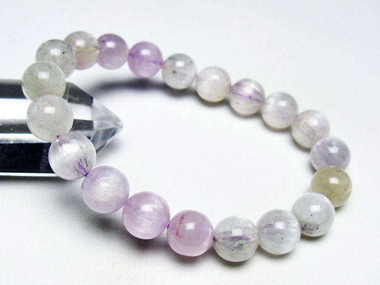 クンツァイトブレスレット 10mm [t17-6789] 1枚目