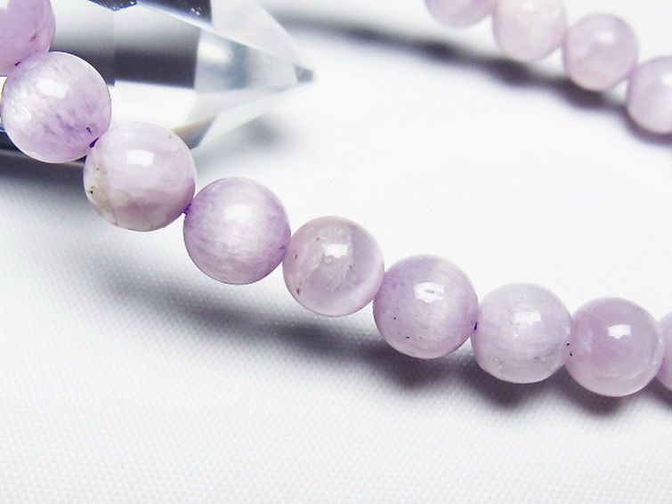 クンツァイトブレスレット 8mm [t17-7113] 3枚目