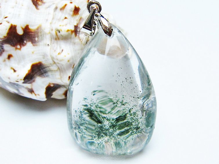 ガーデン水晶ペンダント [t175-1871] 1枚目