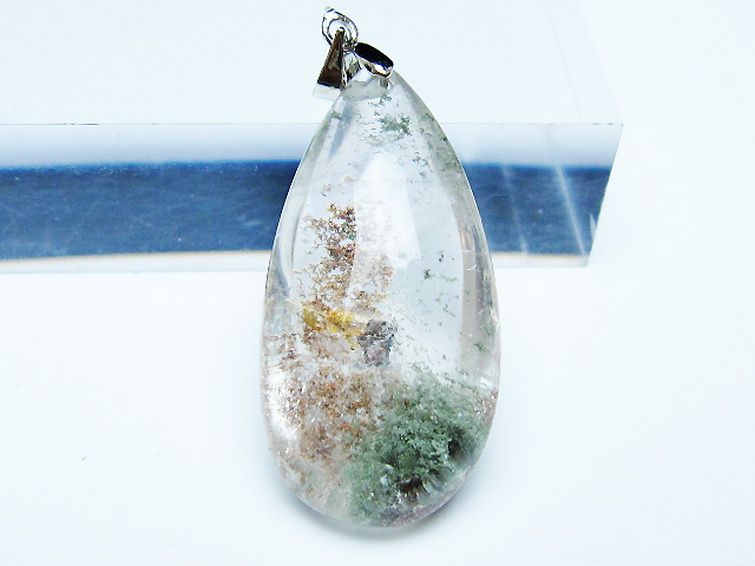 ガーデン水晶ペンダント [t175-1884] 2枚目