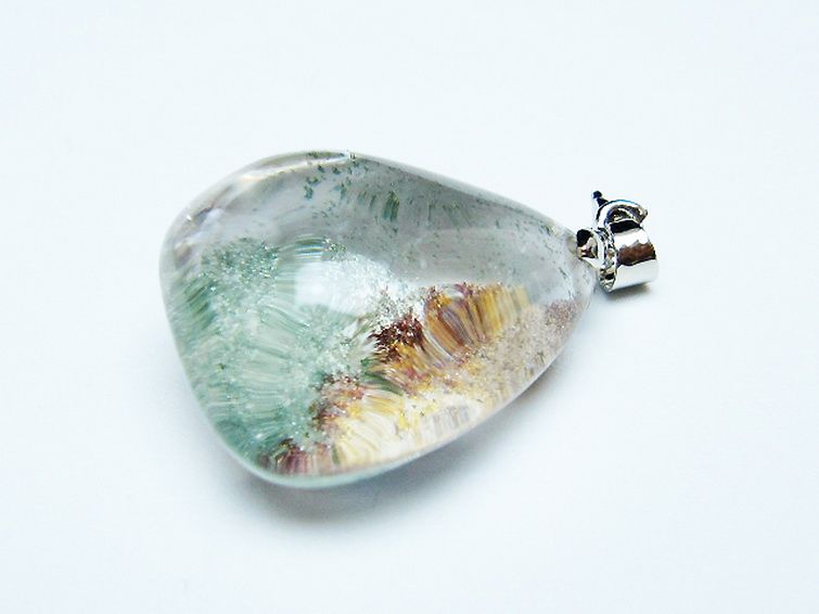 ガーデン水晶ペンダント [t175-1949] 3枚目