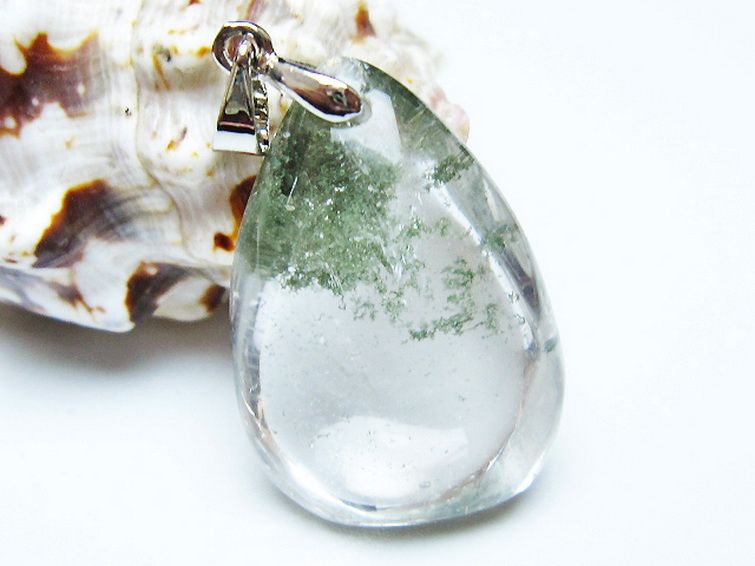 ガーデン水晶ペンダント [t175-1955] 1枚目