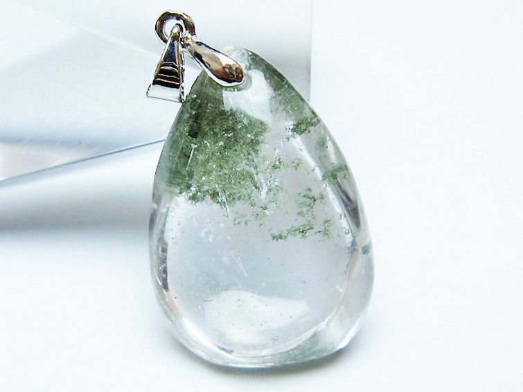 ガーデン水晶ペンダント [t175-1955] 2枚目