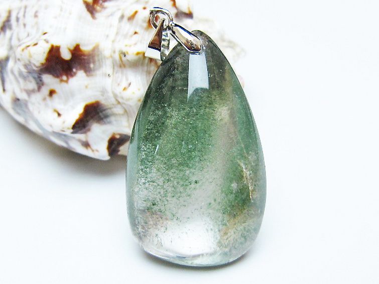 ガーデン水晶ペンダント [t175-1969] 1枚目