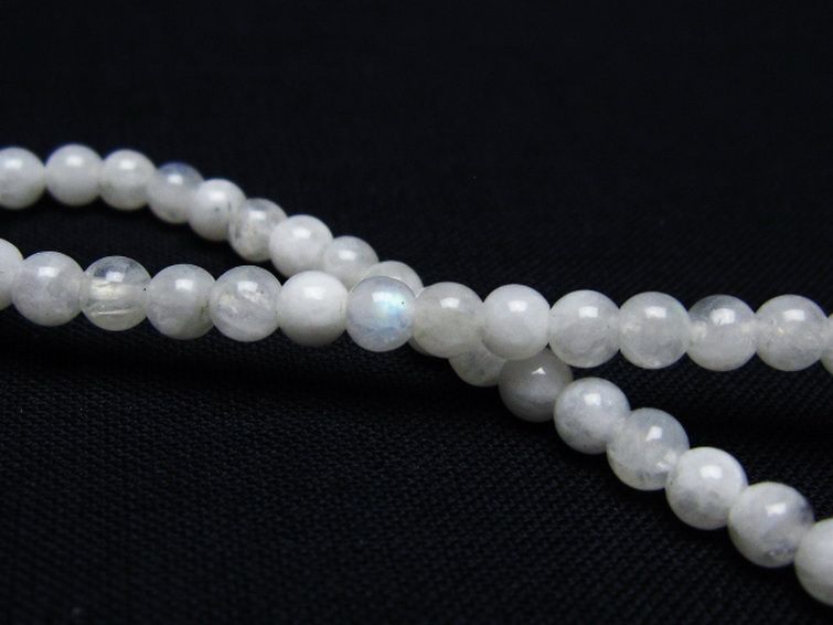 ムーンストーンブレスレット 4mm [T18-9486] 2枚目