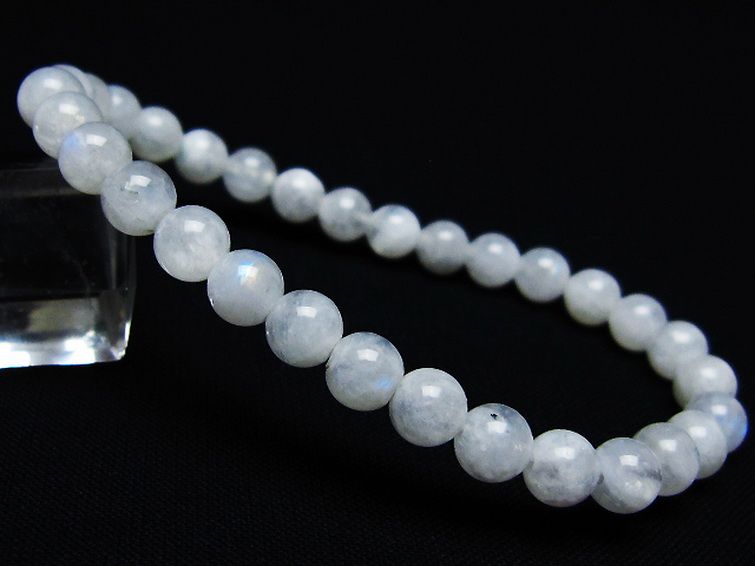 ムーンストーンブレスレット 6mm [T18-9495] 1枚目