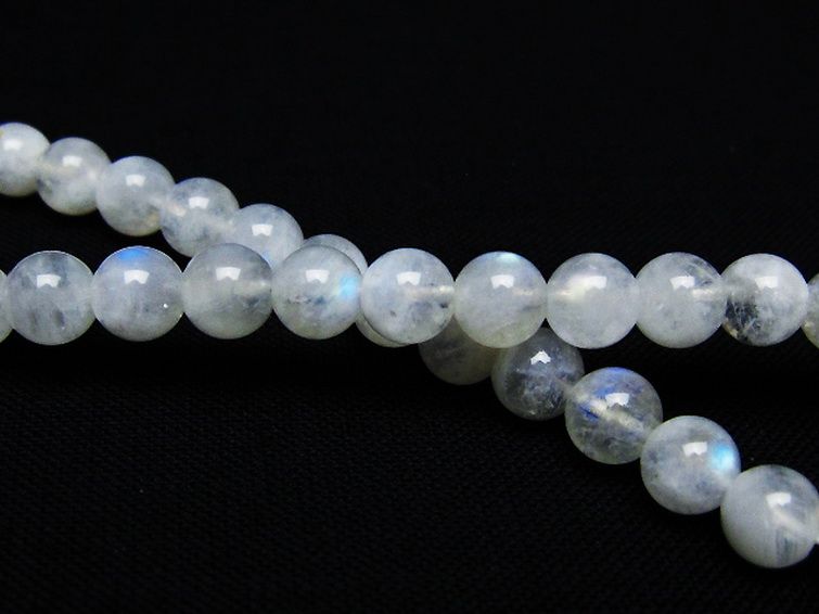 ムーンストーンブレスレット 6mm [T18-9499] 2枚目