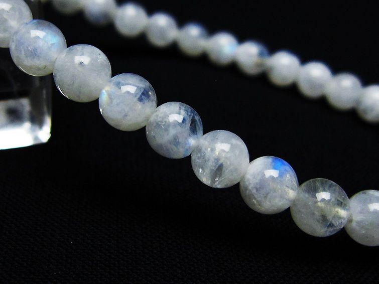 ムーンストーンブレスレット 6mm [T18-9499] 3枚目