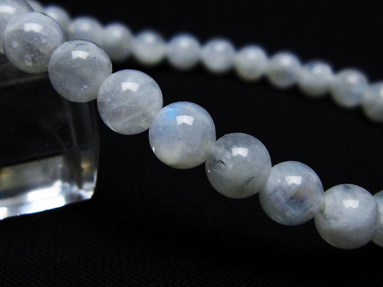 ムーンストーンブレスレット 6mm [T18-9502] 3枚目