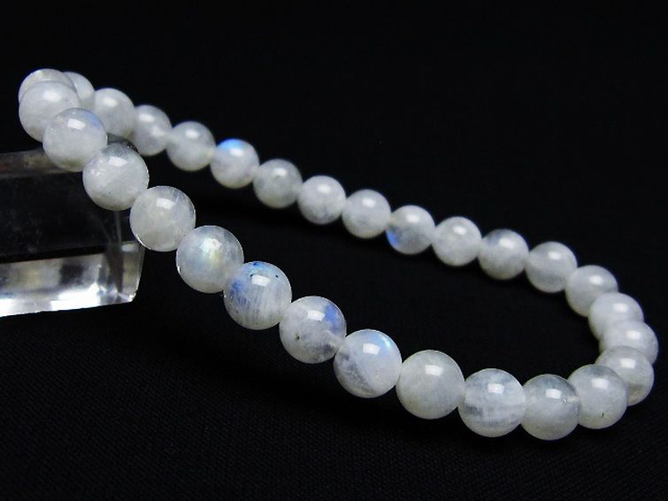ムーンストーンブレスレット 7mm [T18-9508] 1枚目