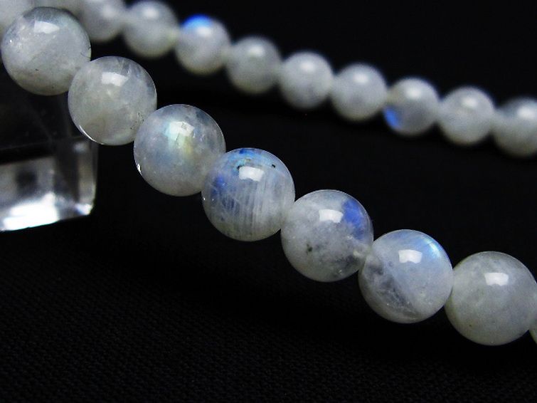 ムーンストーンブレスレット 7mm [T18-9508] 3枚目