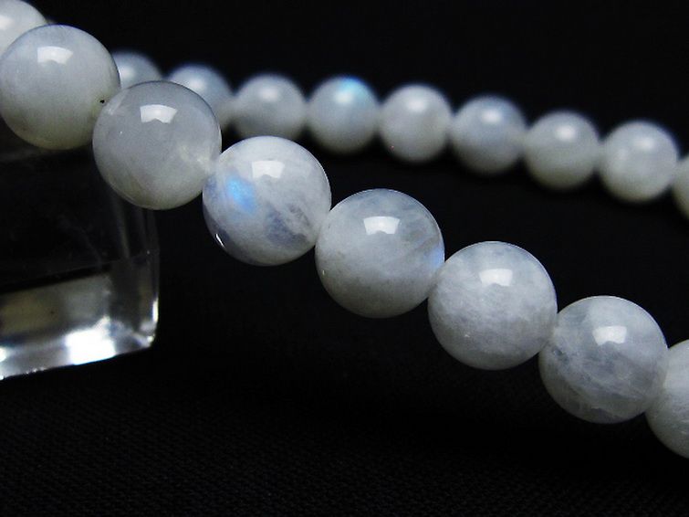 ムーンストーンブレスレット 8mm [T18-9527] 3枚目