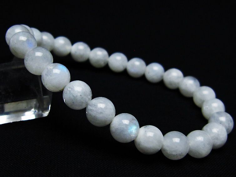 ムーンストーンブレスレット 8mm [T18-9533] 1枚目