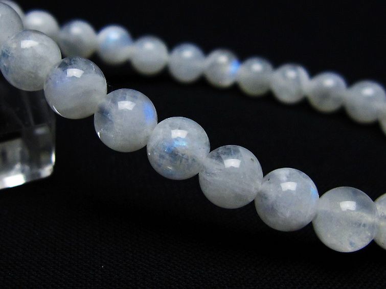 ムーンストーンブレスレット 7mm [T18-9539] 3枚目