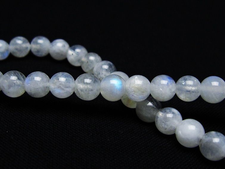 ムーンストーンブレスレット 6mm [T18-9556] 2枚目
