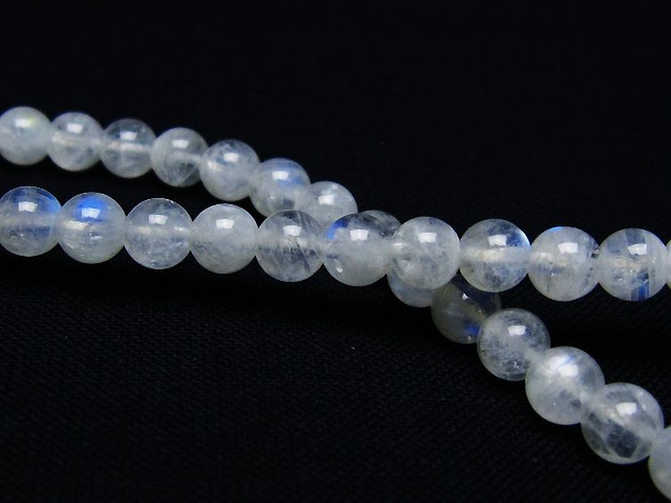 ムーンストーンブレスレット 5mm [T18-9566] 2枚目