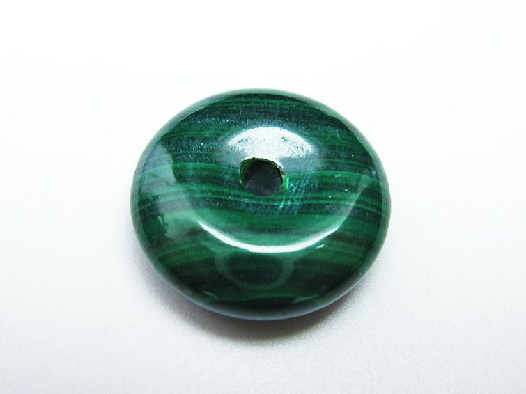 マラカイト 平安扣[T19-3250] 1枚目