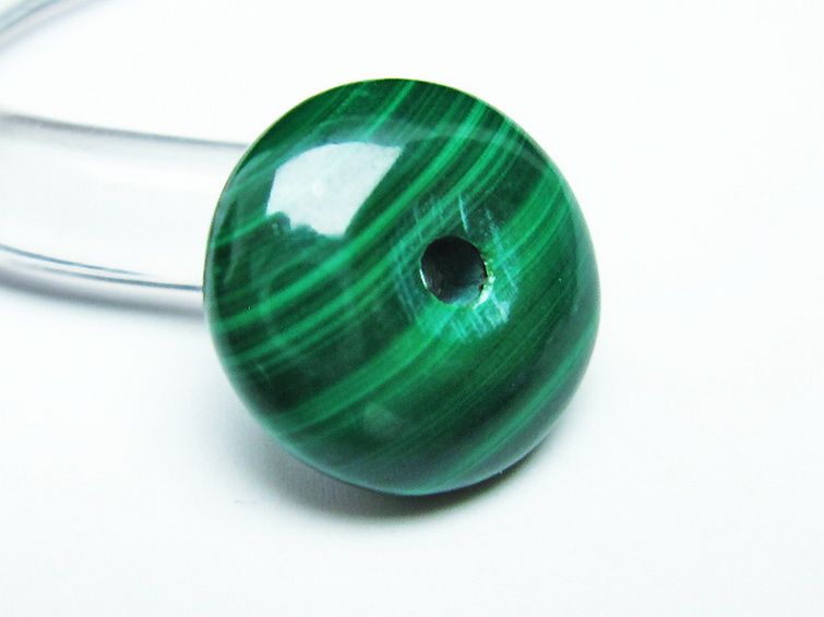 マラカイト 平安扣[T19-3384] 3枚目