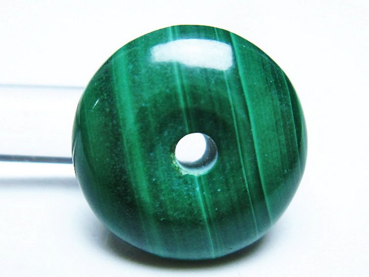 マラカイト 平安扣[T19-3745] 2枚目