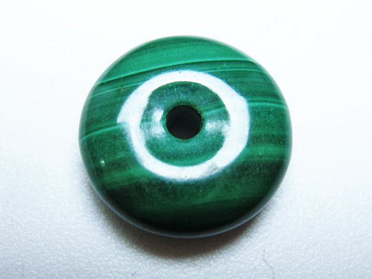 マラカイト 平安扣[T19-3745] 3枚目