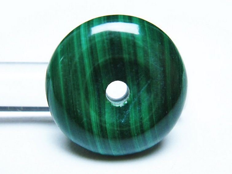 マラカイト 平安扣[T19-3789] 2枚目