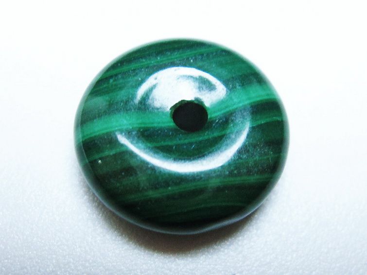 マラカイト 平安扣[T19-3809] 3枚目