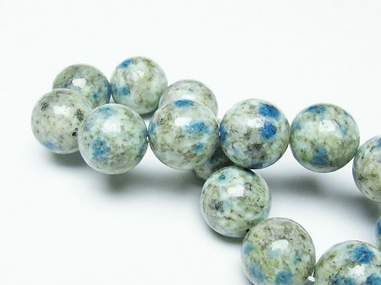 K2ストーン アズライト イン グラナイト ブレスレット 16mm [T193-1989] 2枚目