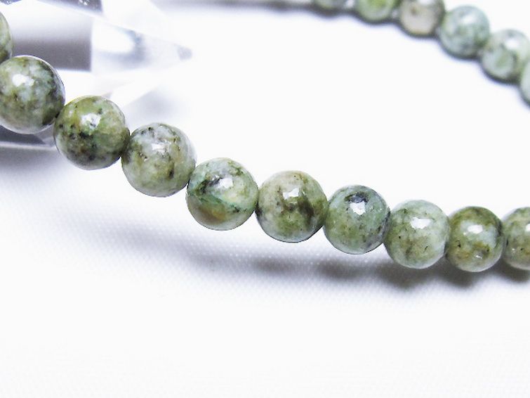 K2ストーン アズライト イン グラナイト ブレスレット 6mm [t193-4150] 3枚目