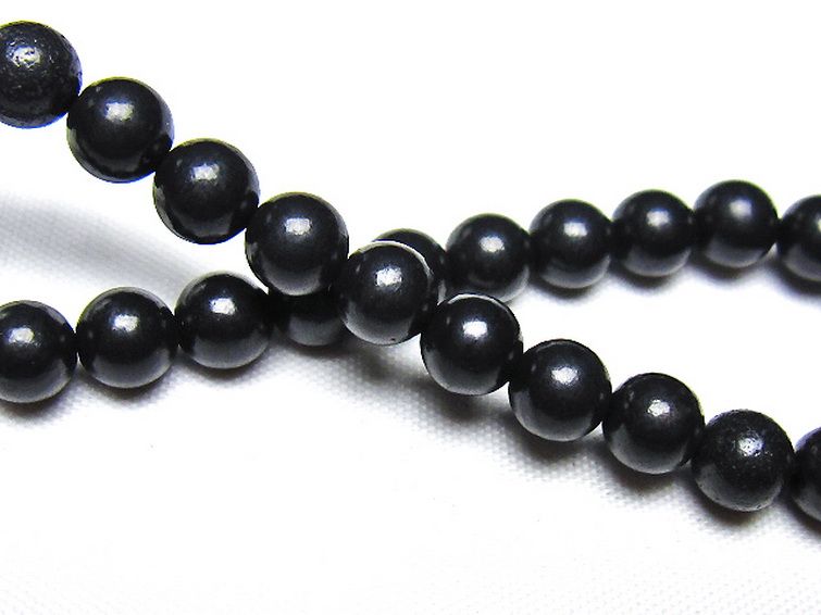 シュンガイト ブレスレット 6mm [t20-7063] 2枚目