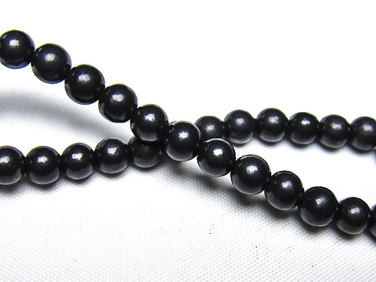 シュンガイト ブレスレット 6mm [t20-7068] 2枚目