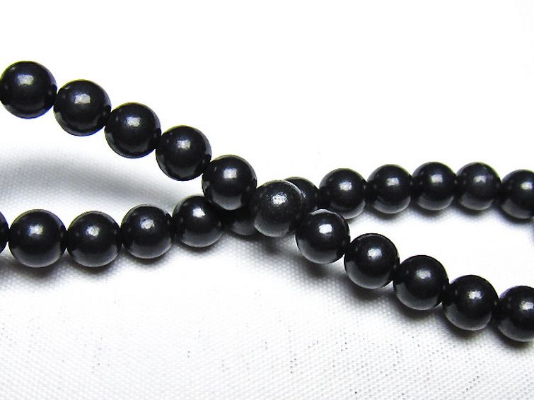 シュンガイト ブレスレット 6mm [t20-7073] 2枚目