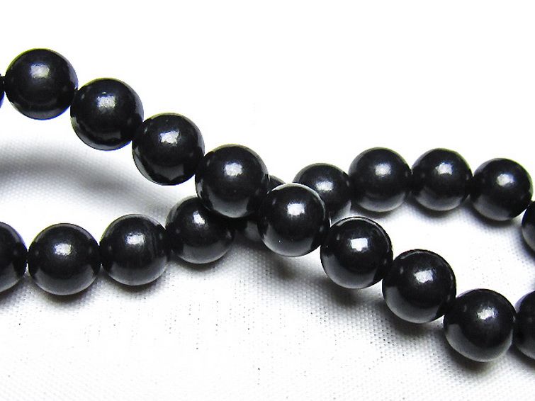 シュンガイト ブレスレット 8mm [t20-7139] 2枚目