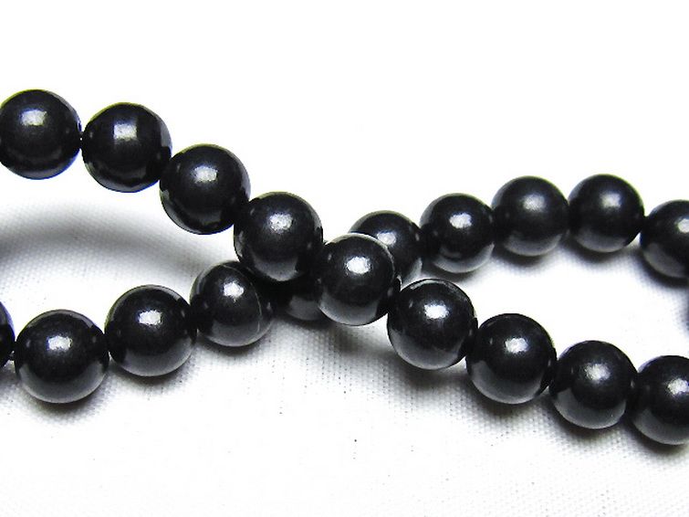 シュンガイト ブレスレット 8mm [t20-7141] 2枚目