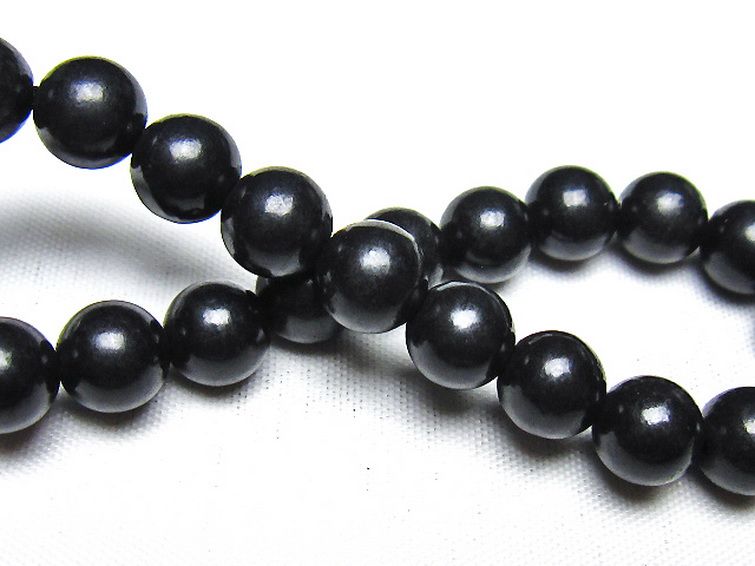 シュンガイト ブレスレット 8mm [t20-7148] 2枚目