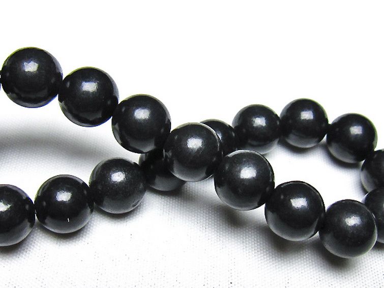 シュンガイト ブレスレット 10mm [t20-7196] 2枚目