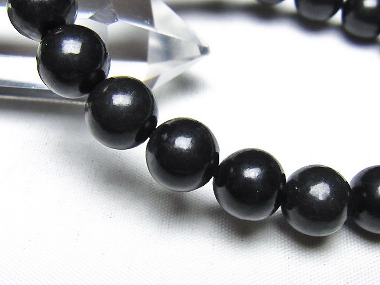 シュンガイト ブレスレット 10mm [t20-7200] 3枚目
