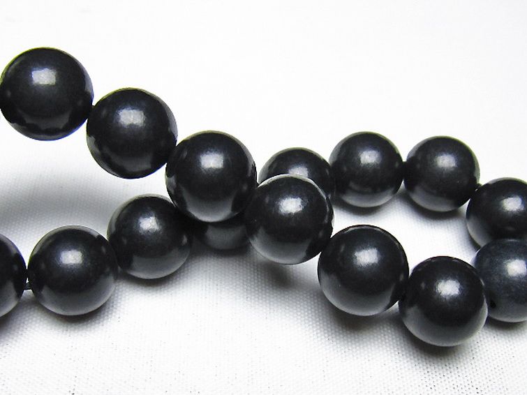 シュンガイト ブレスレット 12mm [t20-7208] 2枚目