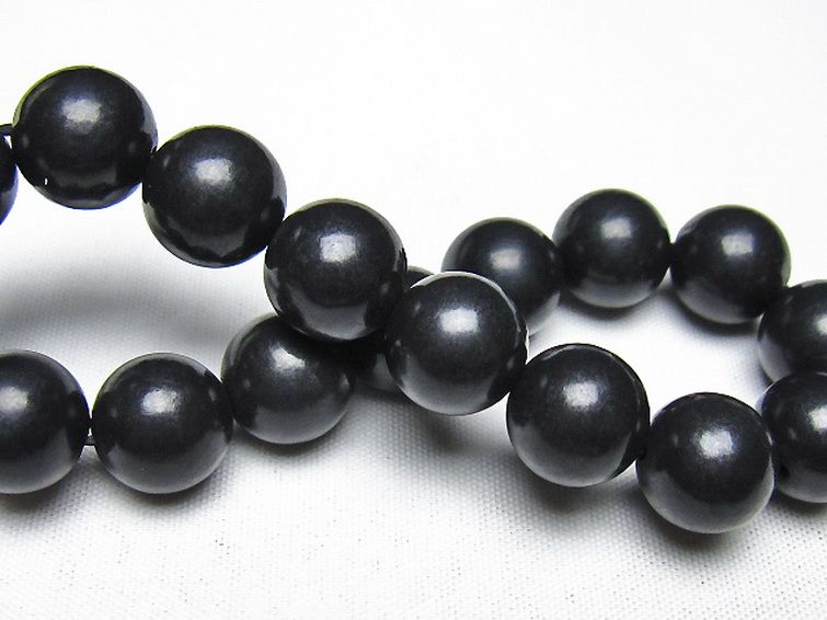 シュンガイト ブレスレット 12mm [t20-7211] 2枚目