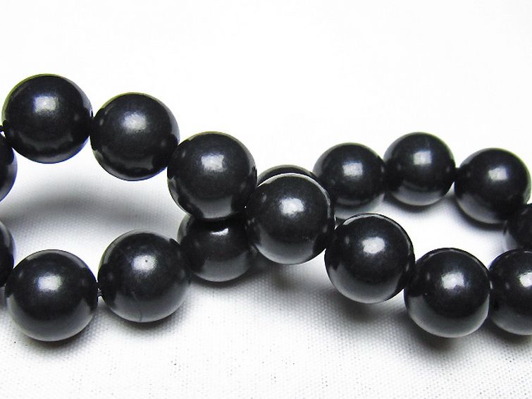 シュンガイト ブレスレット 12mm [t20-7216] 2枚目