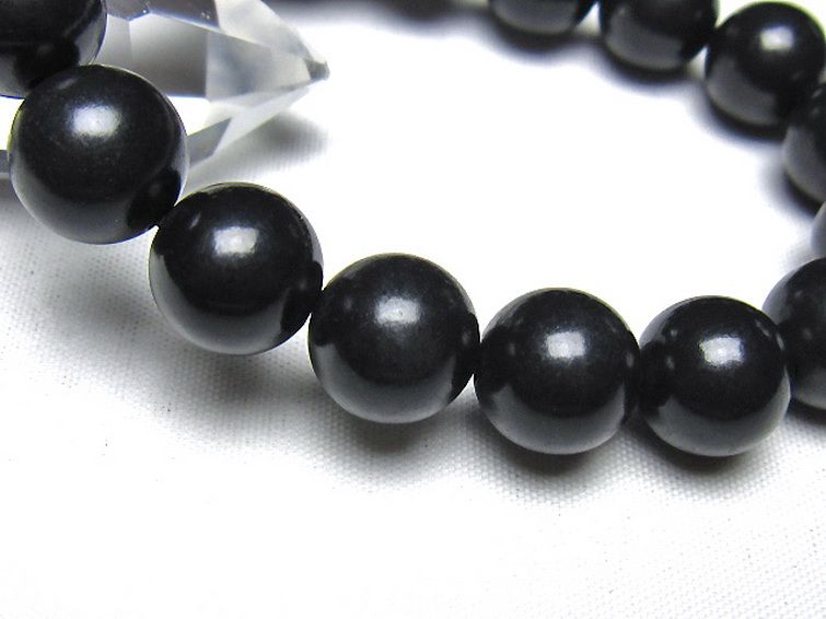 シュンガイト ブレスレット 13mm [t20-7237] 3枚目