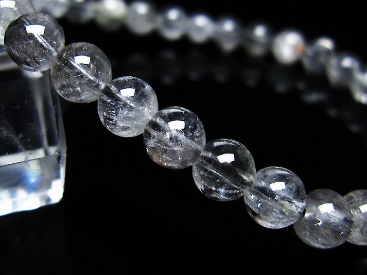 放射プラチナルチルブレスレット 6mm [t205-4521] 3枚目