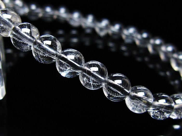 放射プラチナルチルブレスレット 6mm [t205-4558] 3枚目