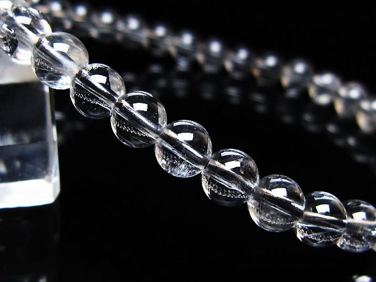 放射プラチナルチルブレスレット 6mm [t205-4566] 3枚目