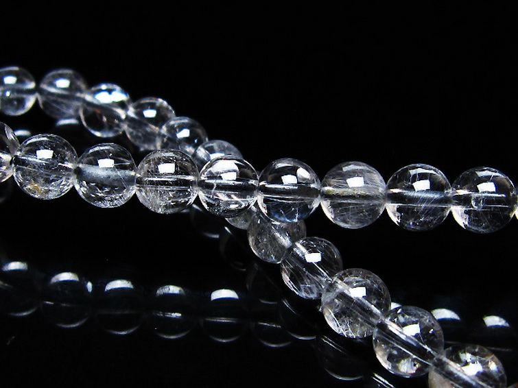 放射プラチナルチルブレスレット 6mm [t205-4568] 2枚目