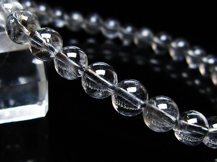 放射プラチナルチルブレスレット 6mm [t205-4568] 3枚目